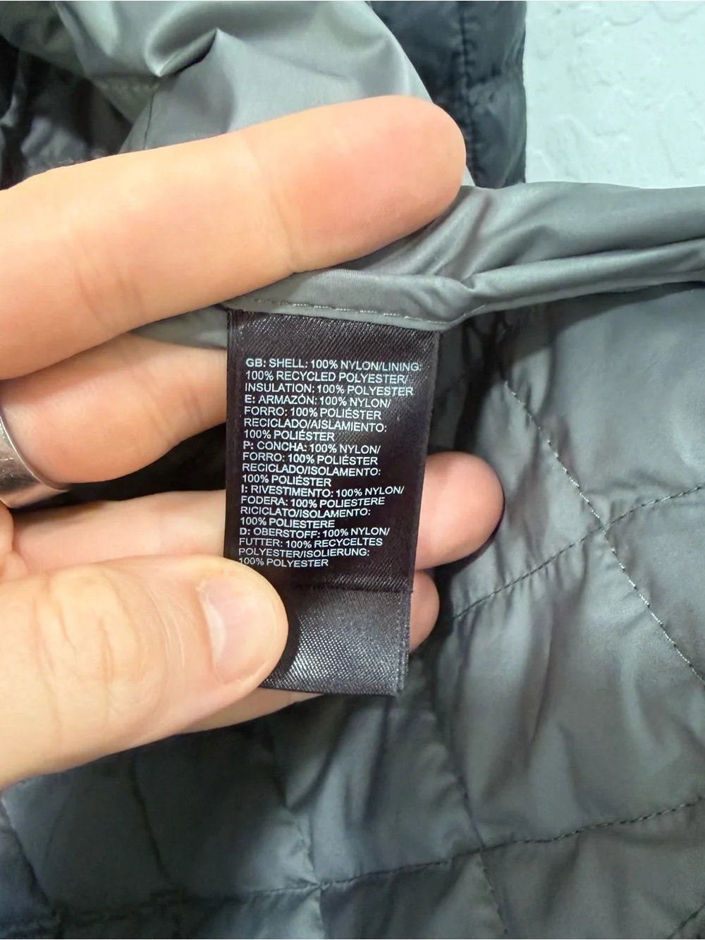 The North Face NWOT Mens Thermoball Full Zip Size L